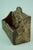 Brown Hand-Embossed Copper Letter Box with Bas-Relief of Birds in Wood, 19th Century For Sale - Image 8 of 18