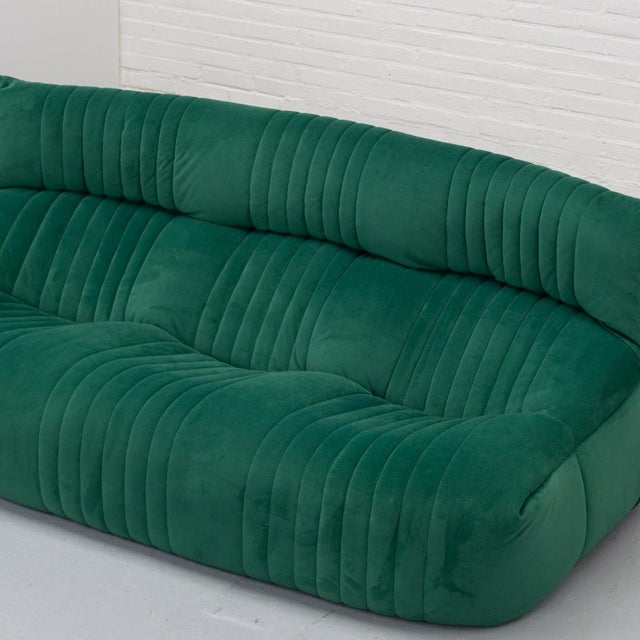 Aralia Three-Seater Sofa by Michel Ducaroy for Ligne Roset, 1970s For Sale - Image 10 of 18