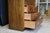 Late 20th Century Late 20th Century Henredon Scene One Oak Campaign Curio Display Cabinet Library Bookcase 84" For Sale - Image 5 of 10