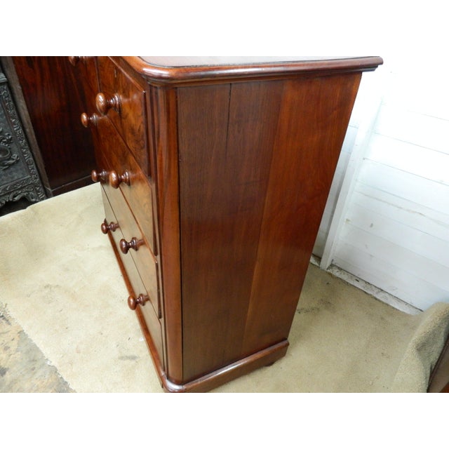 Victorian Mahogany Chest of Drawers For Sale - Image 6 of 18