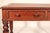 Wood William IV Mahogany Writing Table With a Tooled Leather Top For Sale - Image 7 of 13