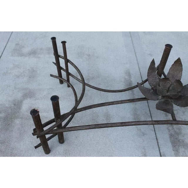 Brutalist Copper Coffee Table For Sale In Palm Springs - Image 6 of 9