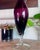 Mid 20th Century Vintage Hand Blown Italian Empoli Amethyst Art Glass Pitcher With Twisted Handle For Sale - Image 5 of 8