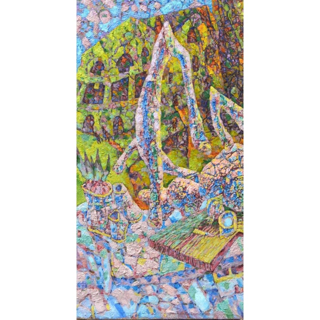 Ukrainian Avant-Garde Oil Painting, Kononenko v.v., 1984 119-64 For Sale - Image 4 of 6