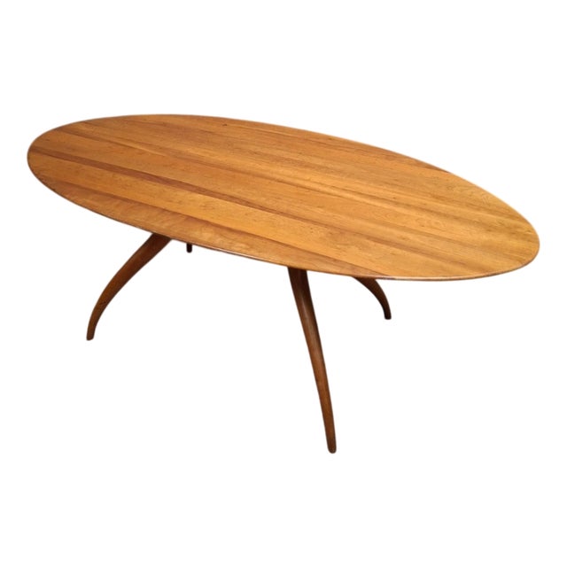 Oval Dining Table by Maurizio Marconato & Terry Zappa for Porada, Italy, 1970s For Sale