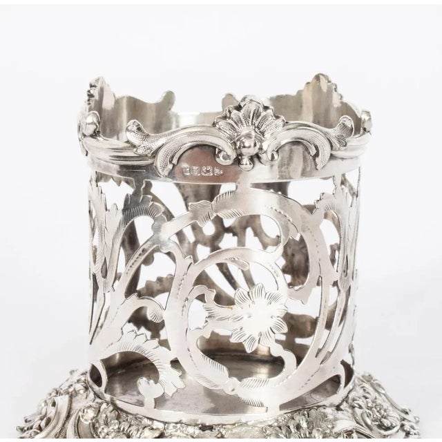 Antique Victorian Coasters Wine Bottle Holders, Set of 3 For Sale - Image 6 of 18