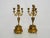 Four-Branch Bronze and Marble Candelabra, 1800s, Set of 2 For Sale - Image 9 of 9