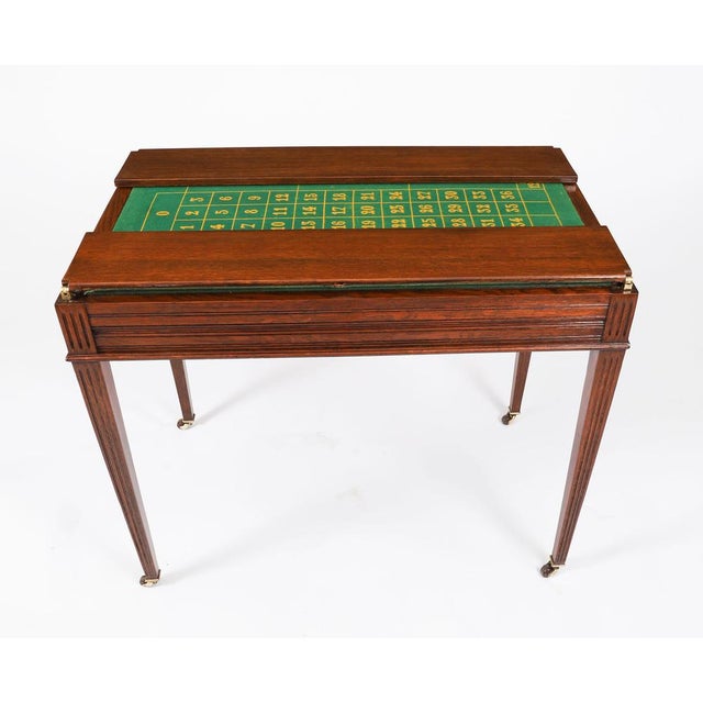 Antique French Oak Roulette Table, 19th Century For Sale - Image 14 of 18