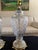 Late 20th Century Vintage Waterford Style Elegant Large Crystal and Brass Table Lamps - a Pair For Sale - Image 5 of 9
