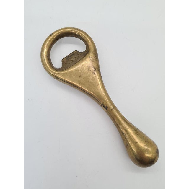 1970s Vintage Brass Bottle Opener, 1960s For Sale - Image 5 of 7