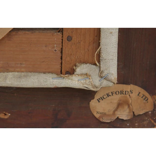 1920s Jean-Jacques Berne-Bellecour, Snowy River Landscape, Oil Painting For Sale - Image 5 of 8