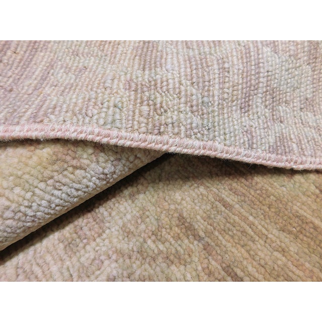 Vintage Hand-Knotted Indo Moroccan Wool Rug. For Sale - Image 13 of 18