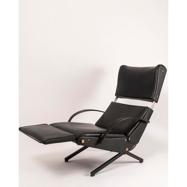 Mid-Century Modern Second Edition P40/C Armchair by Osvaldo Borsani for Tecno, 1963 For Sale - Image 3 of 14