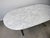 White Carrara Marble Dining Table With Stainless Steel Base by Nicos Zographos For Sale - Image 8 of 12