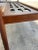 Mid Century Modern Slotted Coffee Table With Surfboard Glass Top | in Harvey Probber Style For Sale - Image 12 of 12