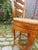 Brown Ladderback Swivel Barstools- A Pair For Sale - Image 8 of 9