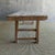 1940s Vintage Elm Wood Coffee Table For Sale - Image 4 of 9