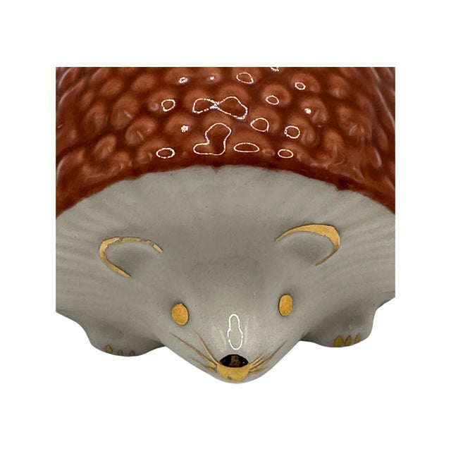 Vintage Racacer Spain Porcelain Hedgehog Figurine For Sale - Image 12 of 12