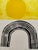 Wood Raoul Lazar Vintage 1974 French Mid Century Modernist " Arc Jaune " Limited Edition Framed Signed Fine Art Embossed Aquatint Etching Print For Sale - Image 7 of 18