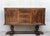 About 20th century French walnut buffet with two doors and three central drawers. Details OF THE PERIOD Arts and Crafts...