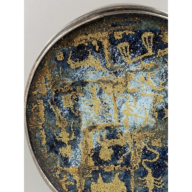 Lidded Box in 925 Sterling Silver with Enameled Zodiac Signs, 1960s For Sale - Image 16 of 18