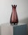 Vintage Italian Murano Glass Vase in Berry Tone, 1960s For Sale - Image 5 of 11