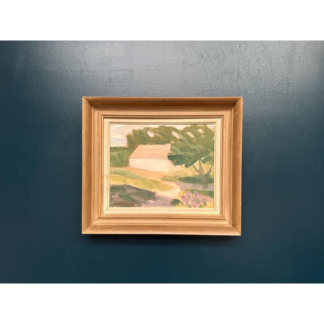 Tor Hörlin, Path, 1944, Oil on Panel, Framed For Sale - Image 15 of 18