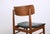 Danish Chairs in Teak, Black Skai and Brass by Sven Chrobat for Sax, 1960, Set of 4 For Sale - Image 10 of 18