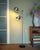Metal Floor Lamp with Two Shades in Metal, Denmark, 1970s For Sale - Image 7 of 7