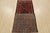 Shiraz Runner 3’4” X 9’7” Red Wool Vintage Tribal Hand-Knotted Oriental Rug For Sale - Image 13 of 14