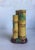 Rare 19th Century Minton Majolica Posy small vase modelled as three upright yellow bamboo canes all supported on an earthy...
