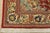 Fine Qom Rug 3’4” X 4’11” Red Wool/Silk Traditional Hand-Knotted Carpet For Sale - Image 9 of 12