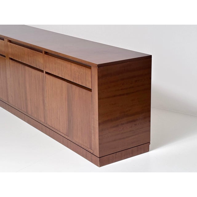 Mid-Century Sideboard in Veneered Wood, 1960s For Sale - Image 10 of 17