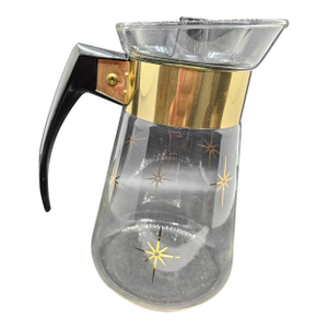 Vintage Corning Ware Atomic Starburst Coffee Carafe