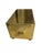 Brass 1970s Brass-Clad Riveted Campaign Trunk Coffee Table / 2-Drawer Chest For Sale - Image 8 of 11