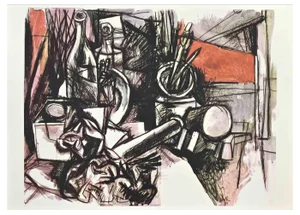 After Renato Guttuso, Objects in the Study, Phototype, 1961