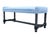 1970s Jacobean Revival Barley Twist Velvet Upholstered Bench For Sale - Image 10 of 11