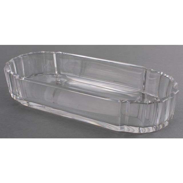 Baccarat France Art Deco Crystal Centerpiece Bowl For Sale - Image 17 of 18