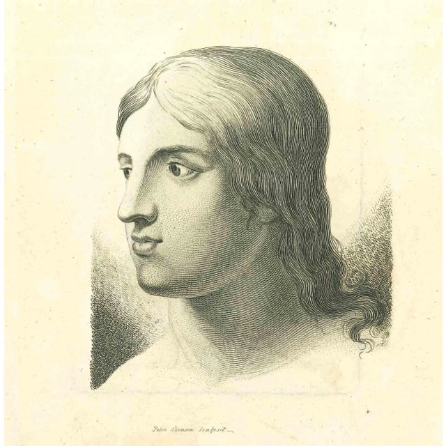 Johann Caspar Lavater, Portrait, Original Etching, 1810 For Sale - Image 3 of 3