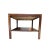 Restored Edward Wormley for Dunbar Solid Wood Square Cocktail/Coffee Table With Floating Shelf For Sale - Image 9 of 9