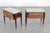 1950s Mid-Century Modern Dassi Wood and Glass Nightstands, 1950s, Set of 2 For Sale - Image 5 of 18