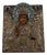 Wooden and Silver Icon St. Nicholas by Nizhny Novgorod, 1865 For Sale