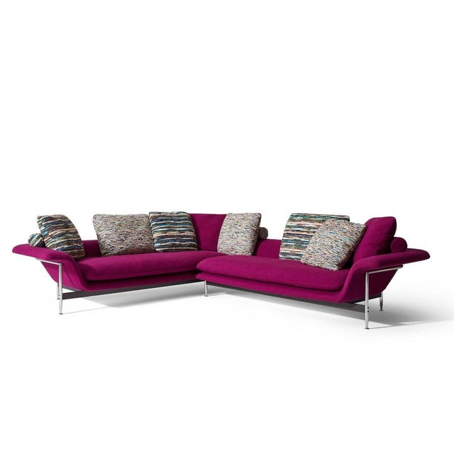 Antonio citterio esosoft benches for cassina a living room system designed to define the domestic landscape in a fluid,...