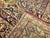 19th Century Persian Kerman Lavar Rug, Hand-Knotted Wool & Silk, Floral Pattern, Gold & Red, 4x6 For Sale - Image 14 of 16