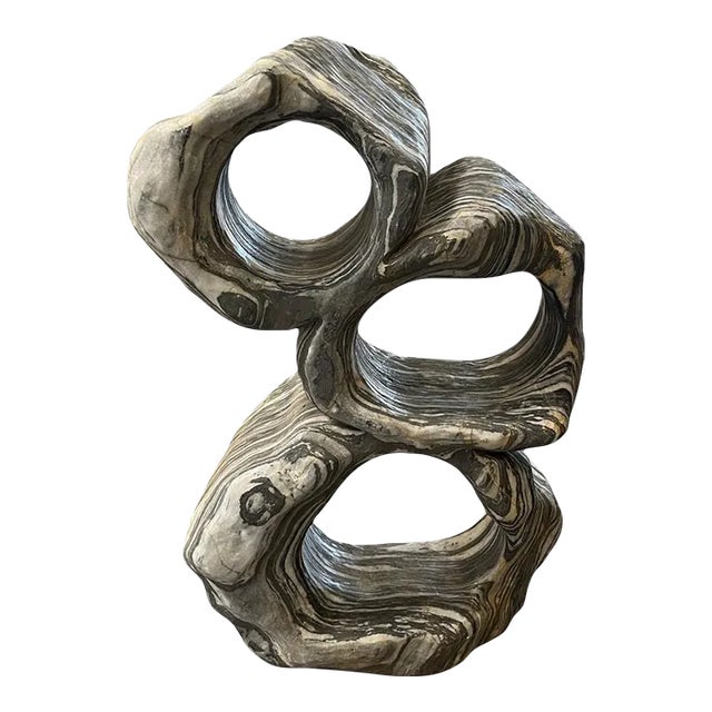 Spanish Abstract Stone Sculpture For Sale