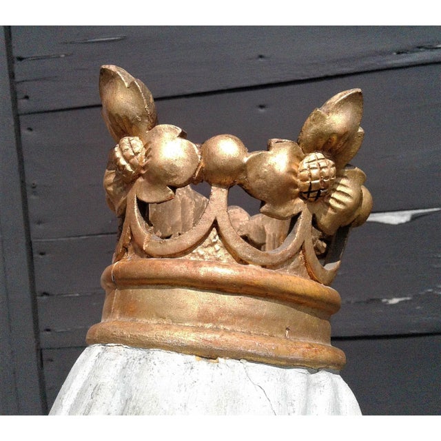 1910s German Haag Mary and Jesus Hand Carved Painted Wooden Sculpture For Sale - Image 11 of 12