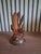 Antique Black Forest Hand-Carved Linden Wood Bird Vase Holders, 1890s, Set of 2 For Sale - Image 5 of 11
