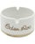 Vintage Eden Roc Cap d'Antibes Porcelain Ashtray Gold White France For Sale - Image 9 of 10