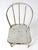 Farmhouse Antique Painted Spindle Chair For Sale - Image 3 of 12