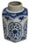 Vintage Blue and White Chinoiserie Lidded Ginger Jar For Sale In Birmingham - Image 6 of 9